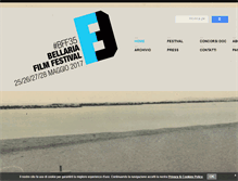 Tablet Screenshot of bellariafilmfestival.org